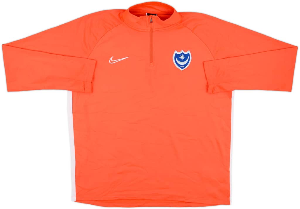 2019-20 Portsmouth Nike 1/4 Zip Drill Top - 10/10 - (XL)