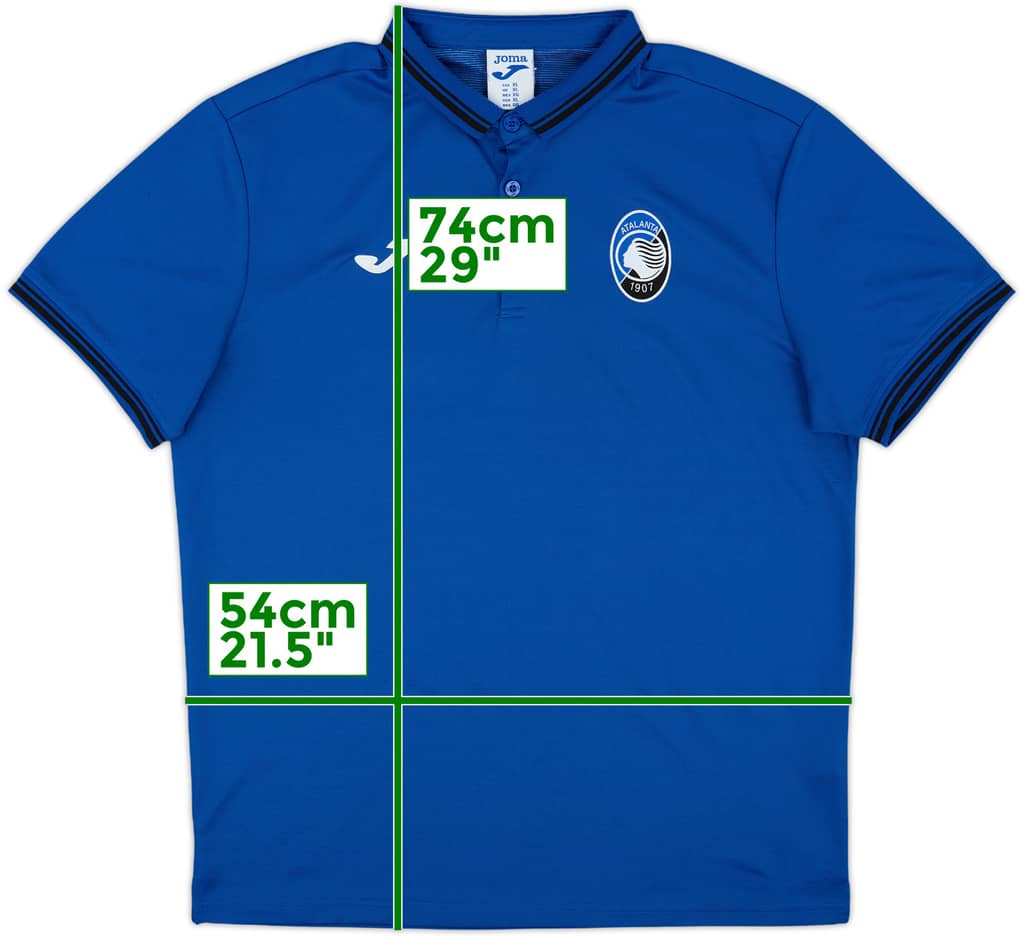 2019-20 Atalanta Joma Polo Shirt - 8/10 - (XL)