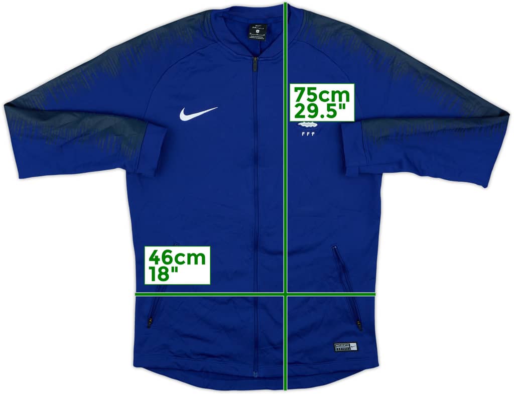 2018-19 France Nike Track Jacket - 7/10 - (M)