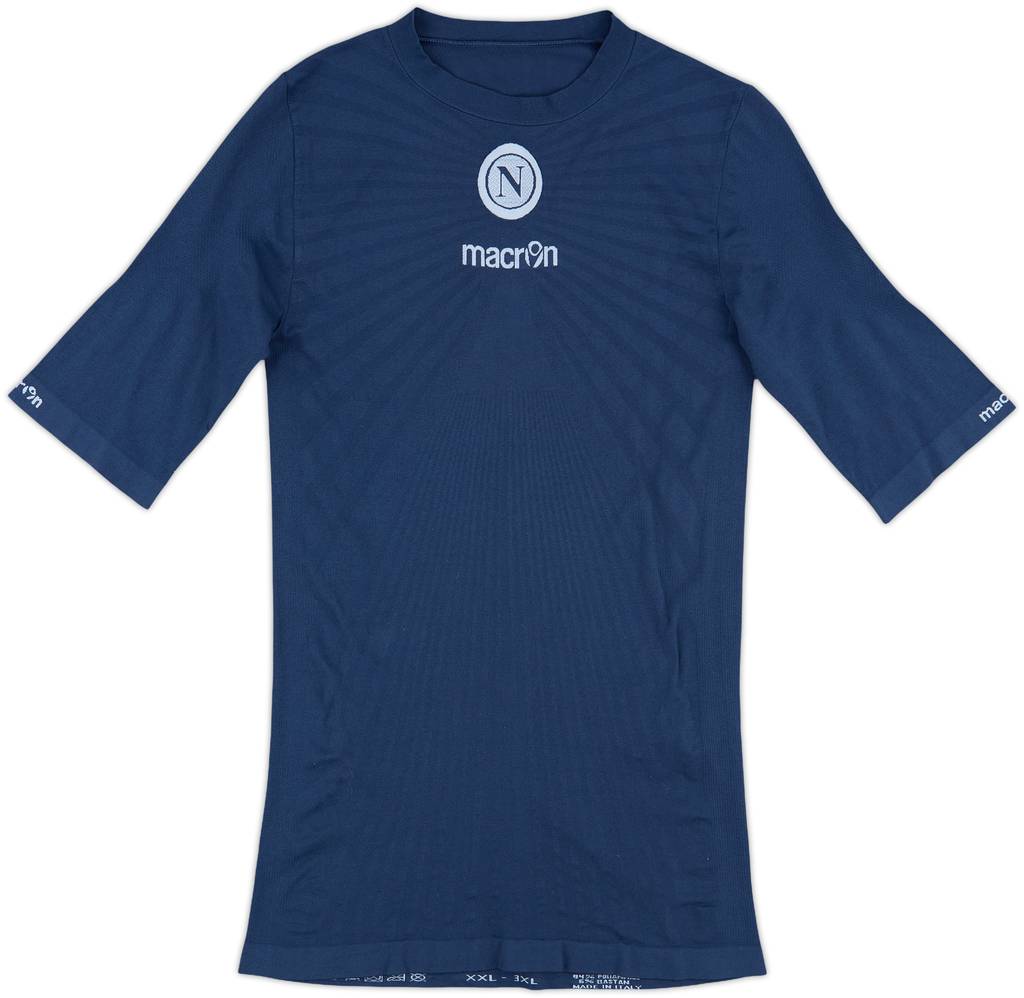 2010-11 Napoli Macron Compression Shirt - 9/10 - (XXL)
