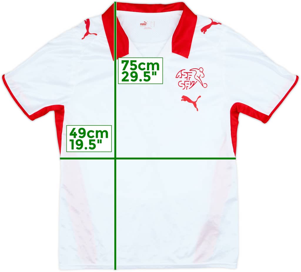 2008-10 Switzerland Away Shirt - 8/10 - (M)