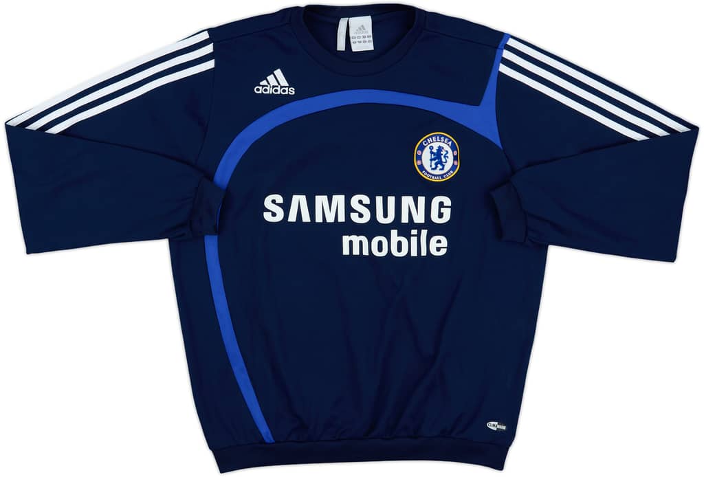 2007-08 Chelsea adidas Sweat Top - 8/10 - (M)