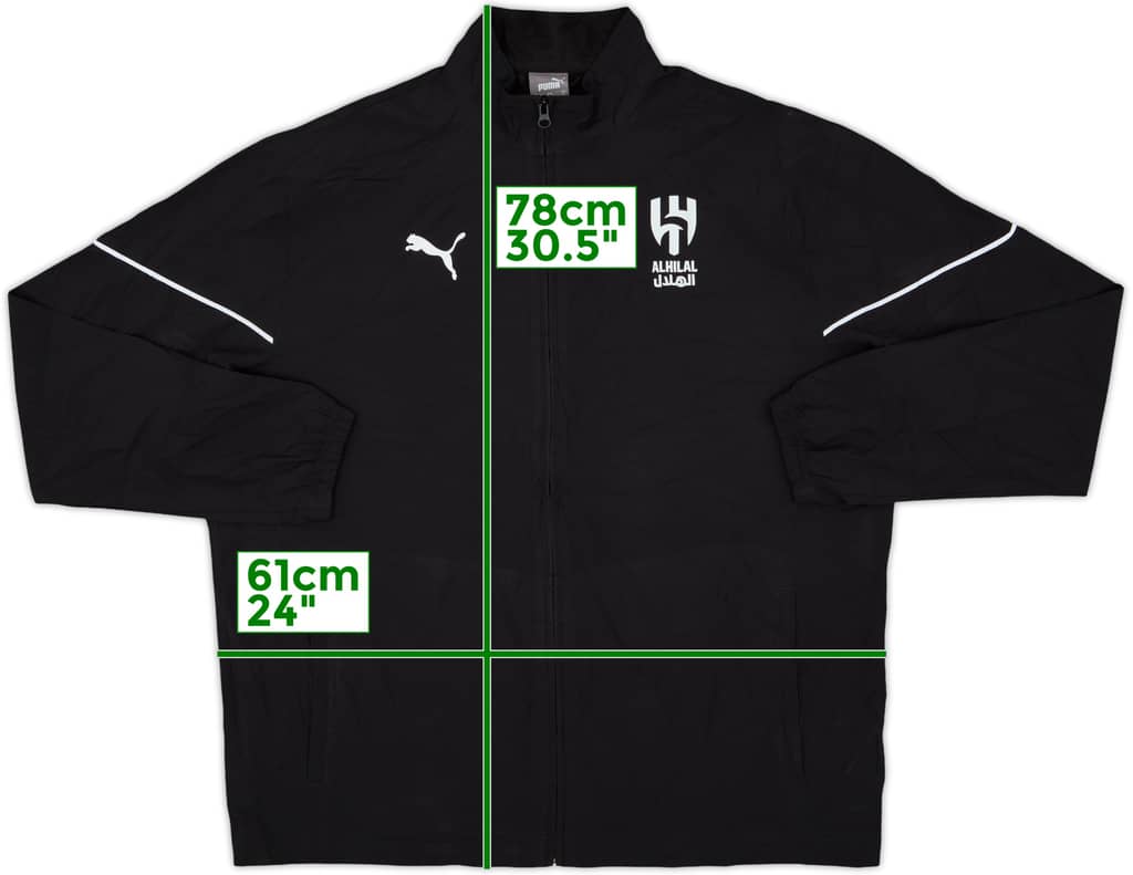 2024-25 Al Hilal Puma Track Jacket - 10/10 - (XL)