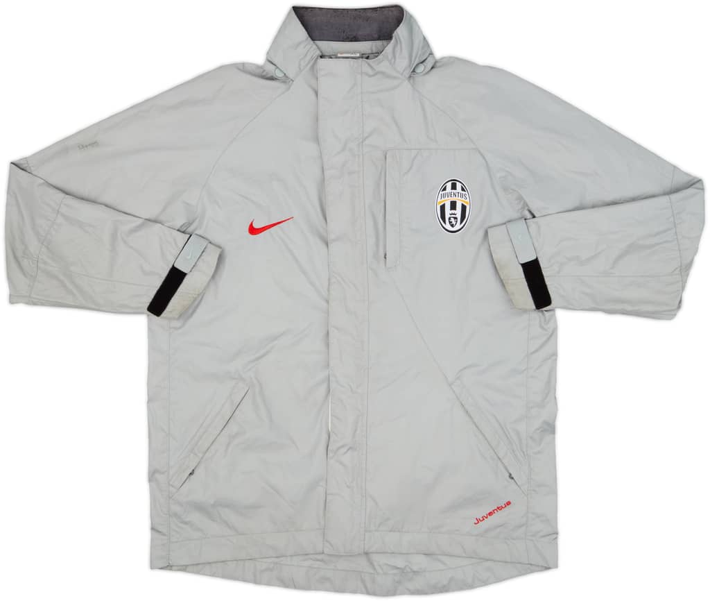 2007-08 Juventus Nike Hooded Rain Jacket - 6/10 - (XL.Boys)