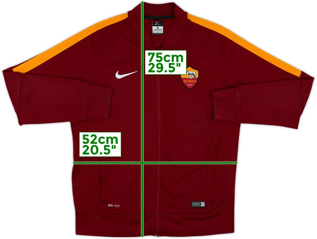 2014-15 Roma Nike Track Jacket - 7/10 - (L)