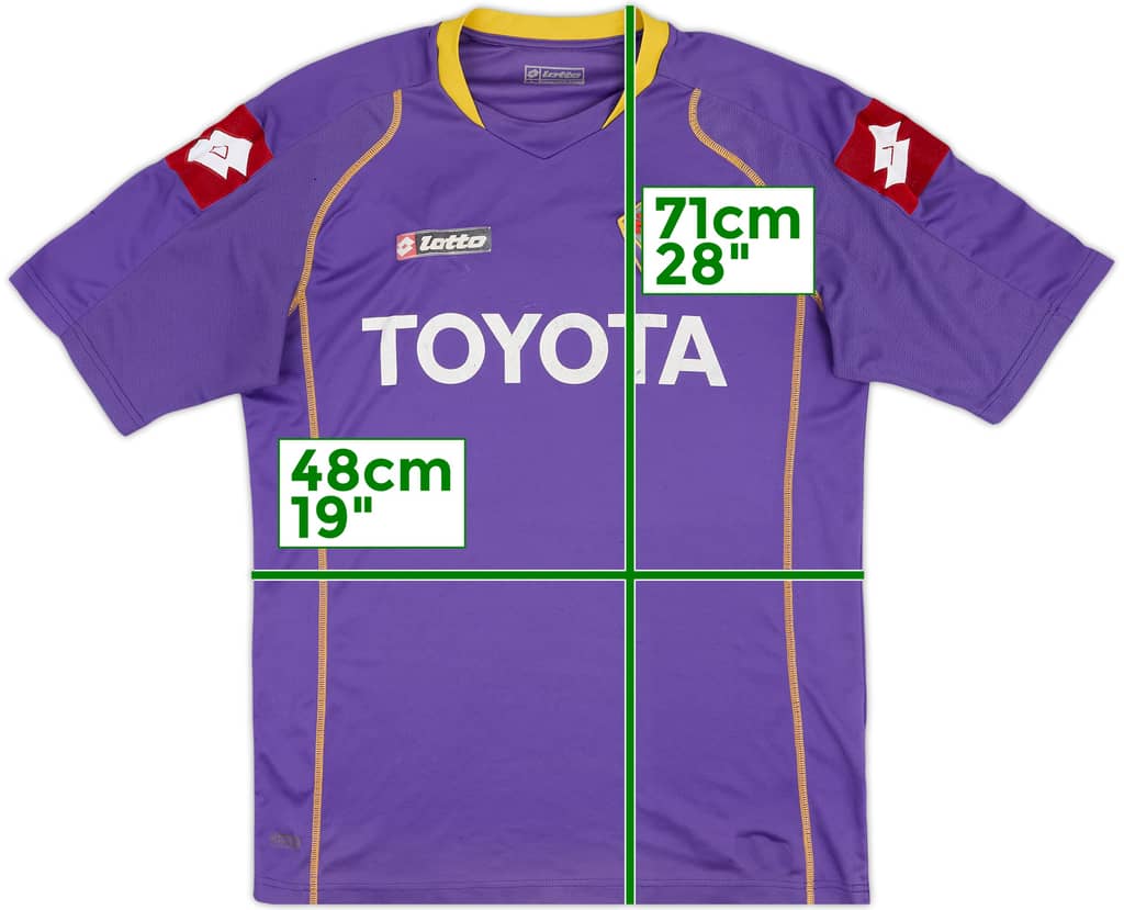 2008-09 Fiorentina Home Shirt - 5/10 - (L)