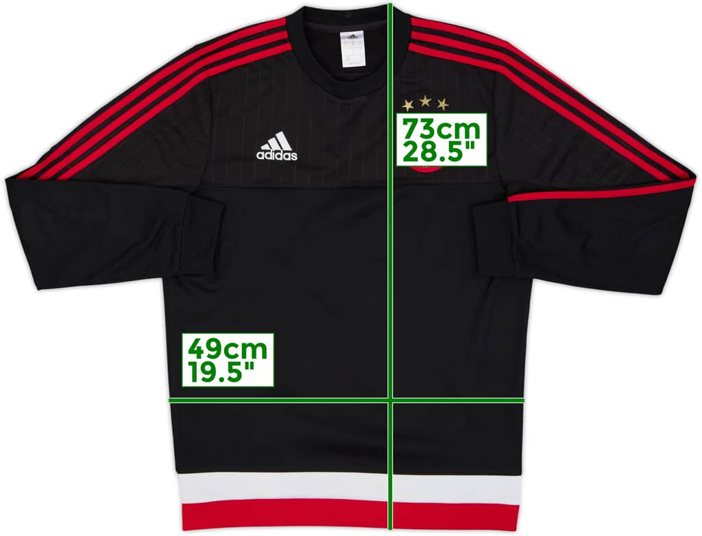 2015-16 Ajax adidas Track Jacket - 6/10 - (M)