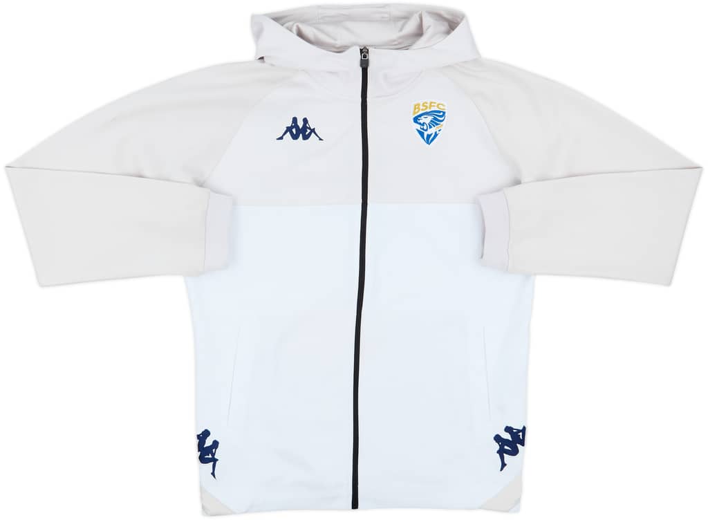 2019-20 Brescia Kappa Hooded Track Jacket - 7/10 - (L)