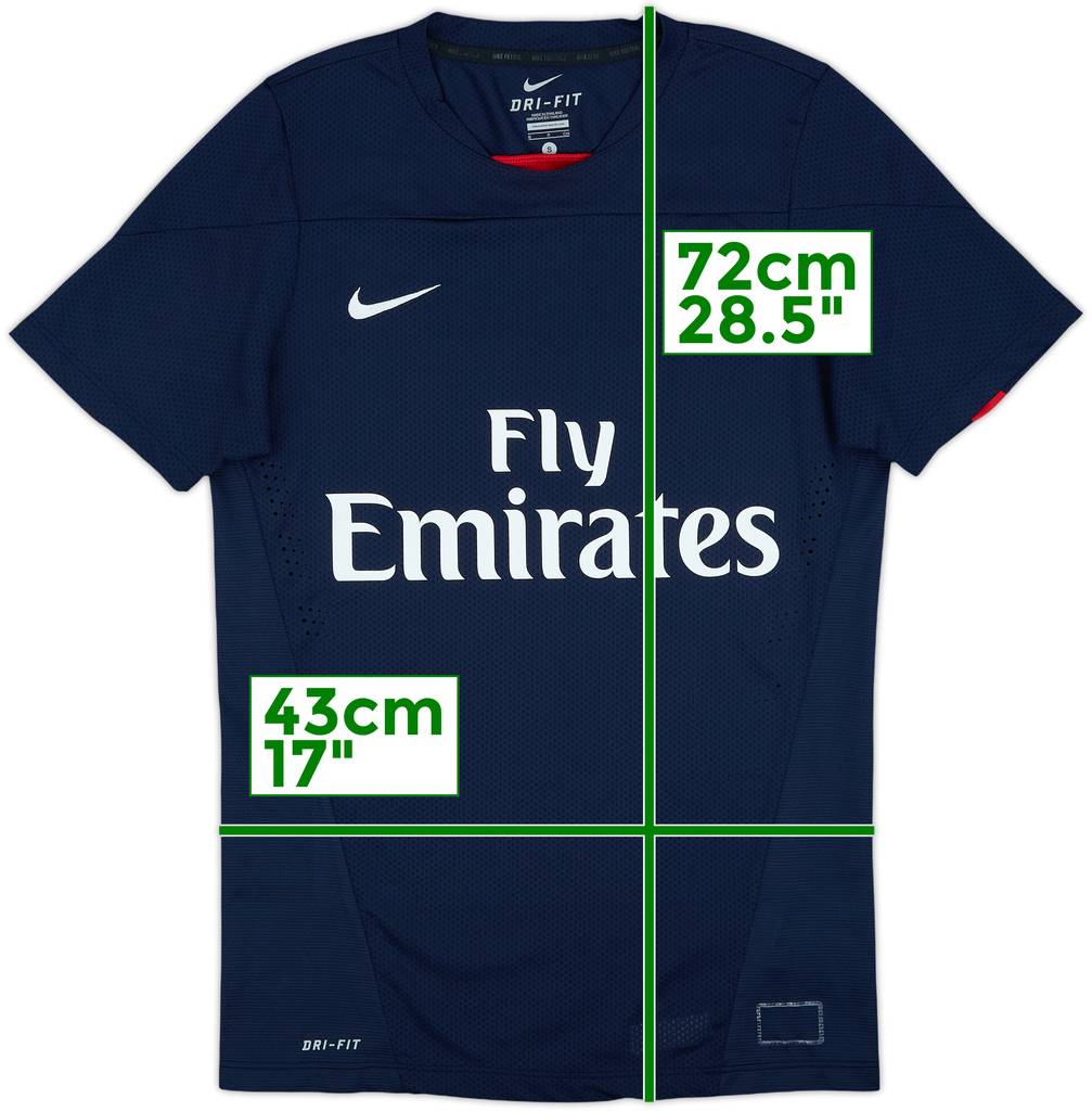 2013-14 Arsenal Nike Training Shirt - 8/10 - (S)