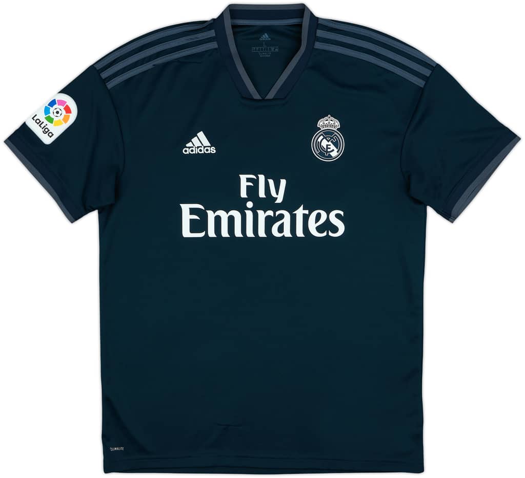 2018-19 Real Madrid Away Shirt - 8/10 - (L)