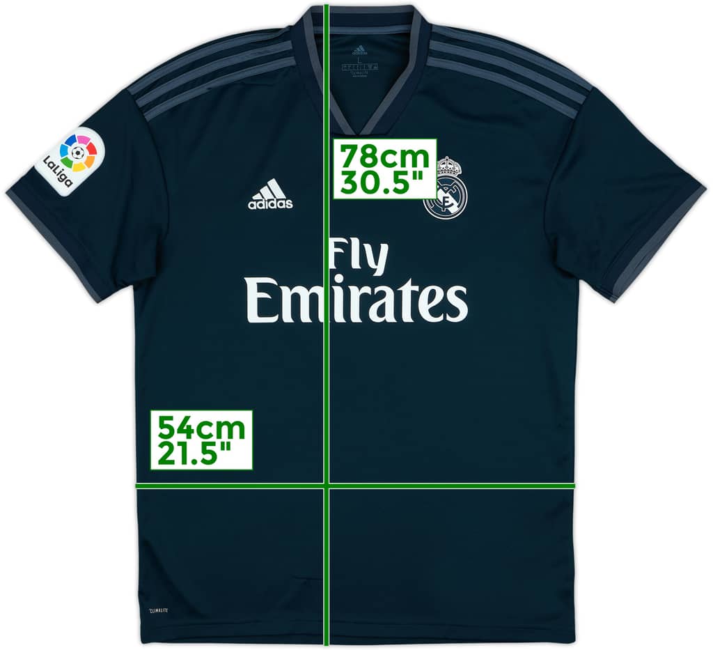 2018-19 Real Madrid Away Shirt - 8/10 - (L)