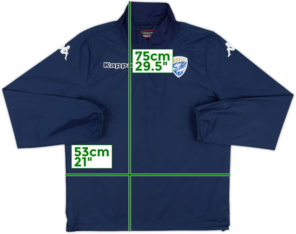 2018-19 Brescia Kappa Drill Top - 9/10 - (S)