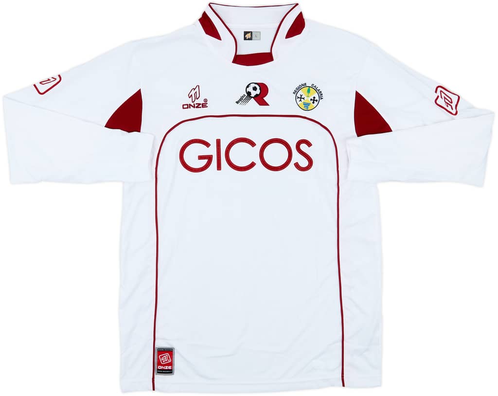 2006-07 Reggina Away L/S Shirt - 9/10 - (L)