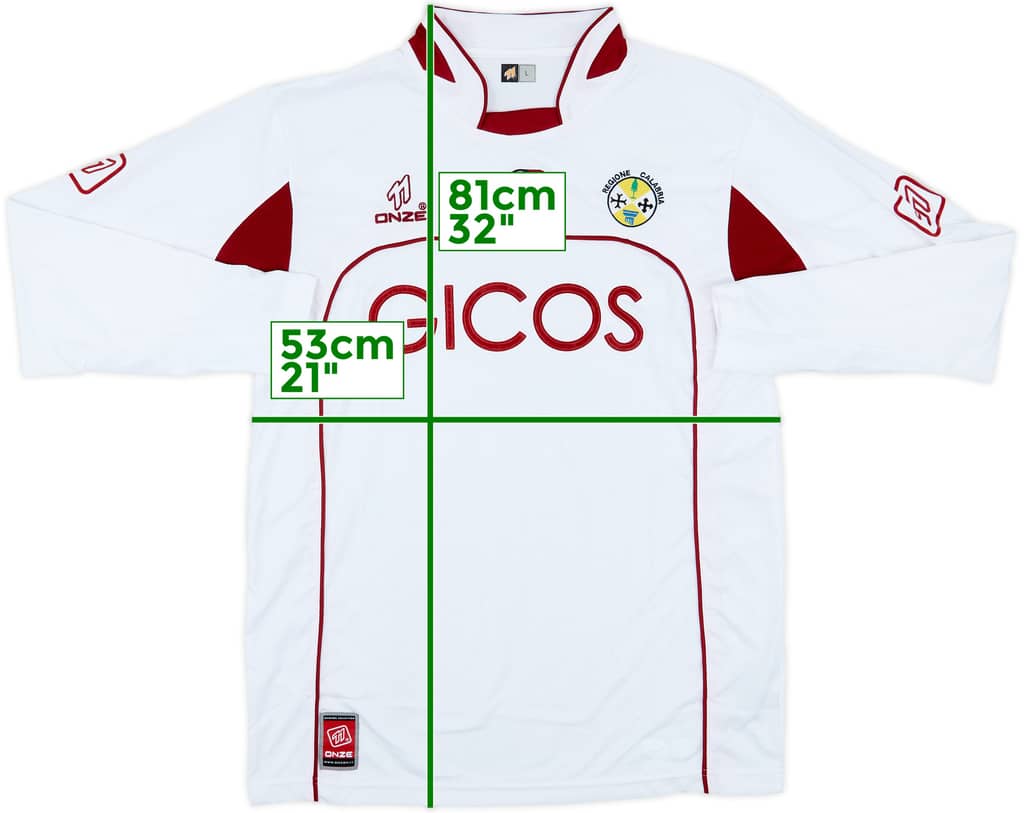 2006-07 Reggina Away L/S Shirt - 9/10 - (L)