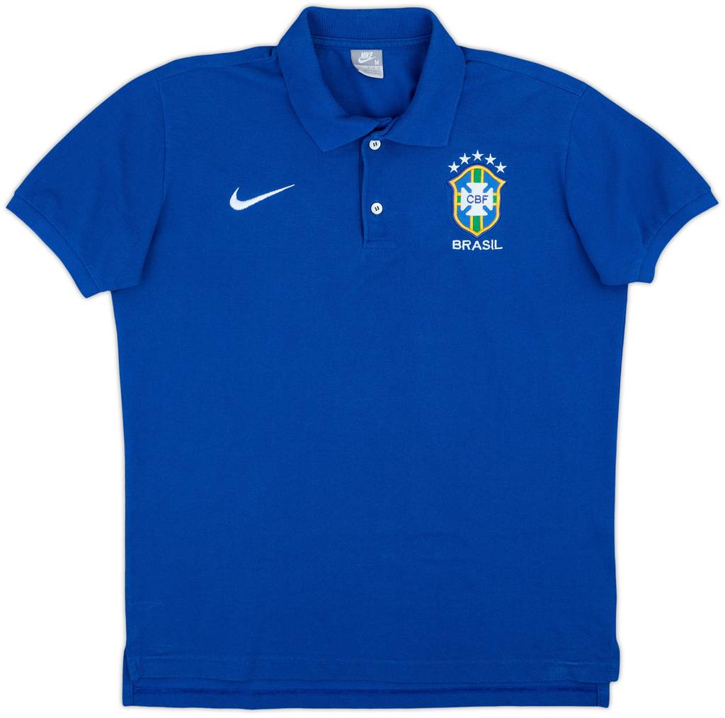 2014-16 Brazil Nike Polo Shirt - 8/10 - (M)