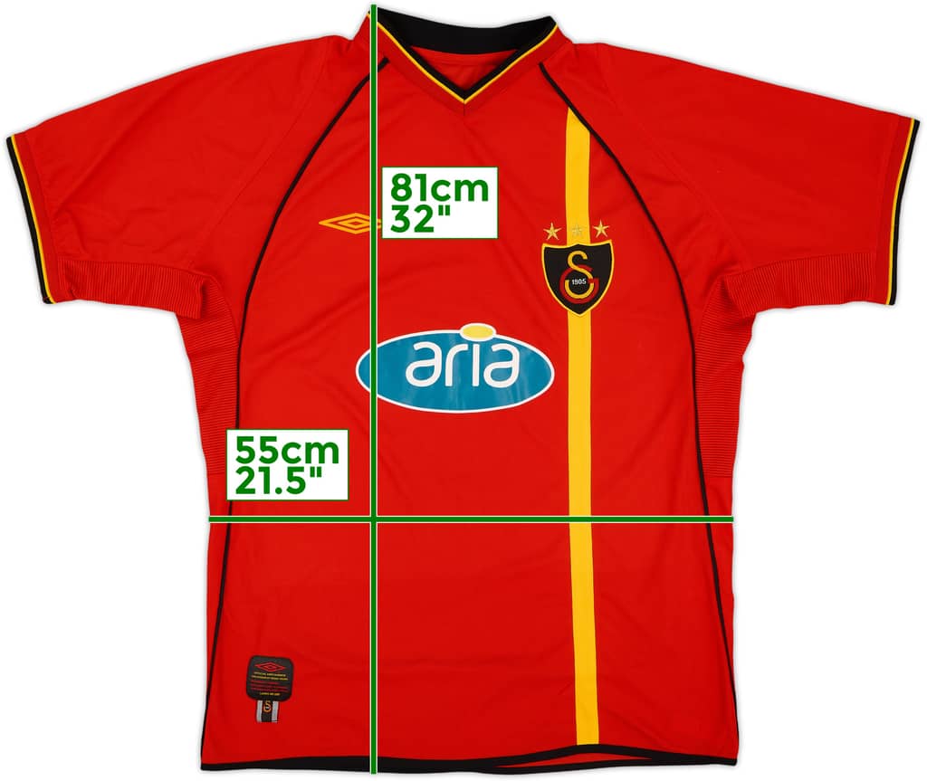 2002-03 Galatasaray Away Shirt - 8/10 - (L)