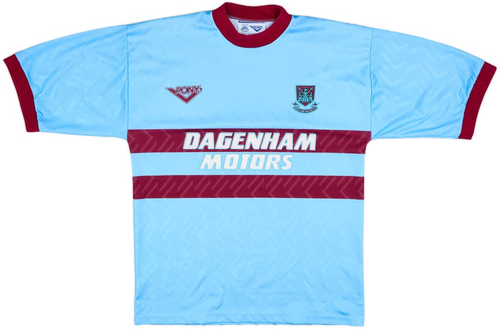 1993-95 West Ham Away Shirt - 9/10 - (M)