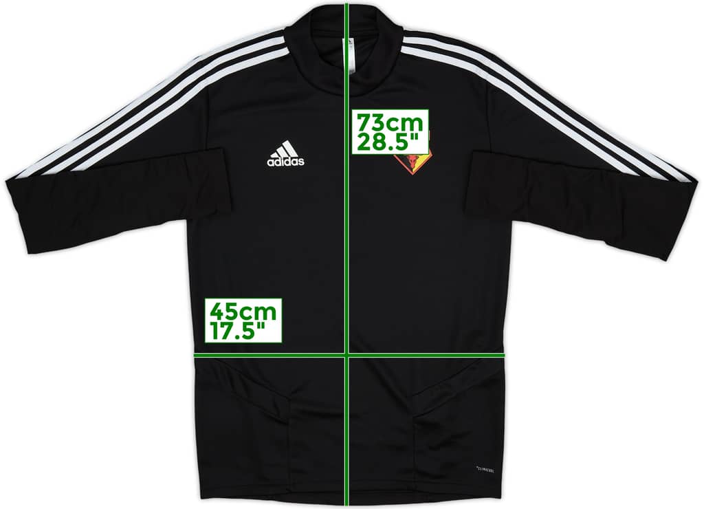 2019-20 Watford adidas Sweat Top - 8/10 - (S)