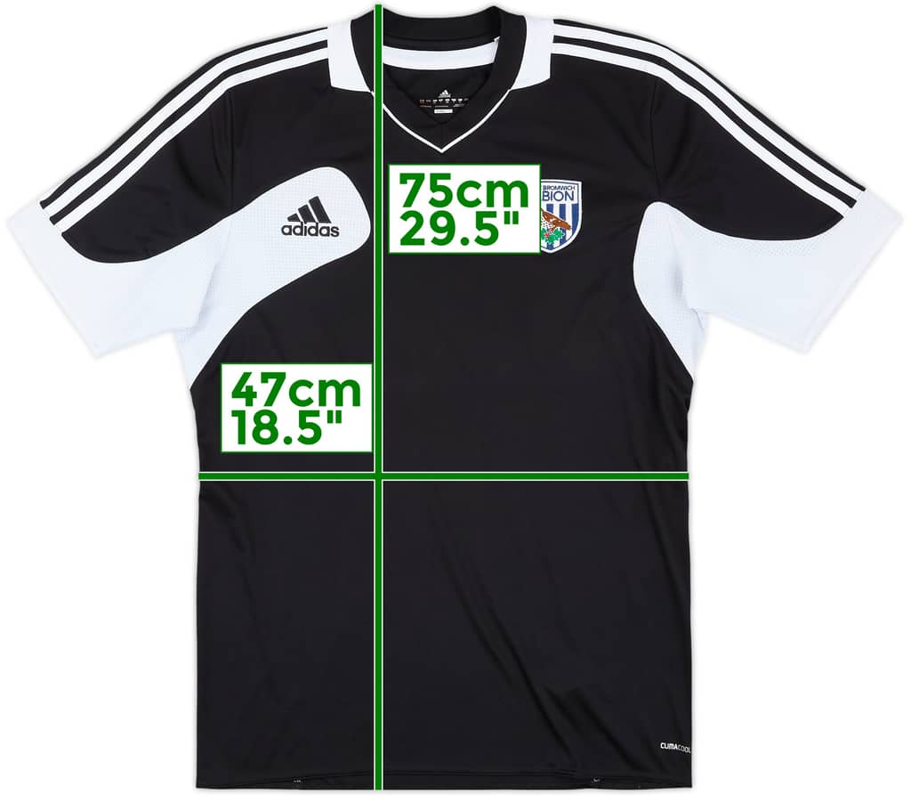 2011-12 West Brom adidas Training Shirt - 8/10 - (L)