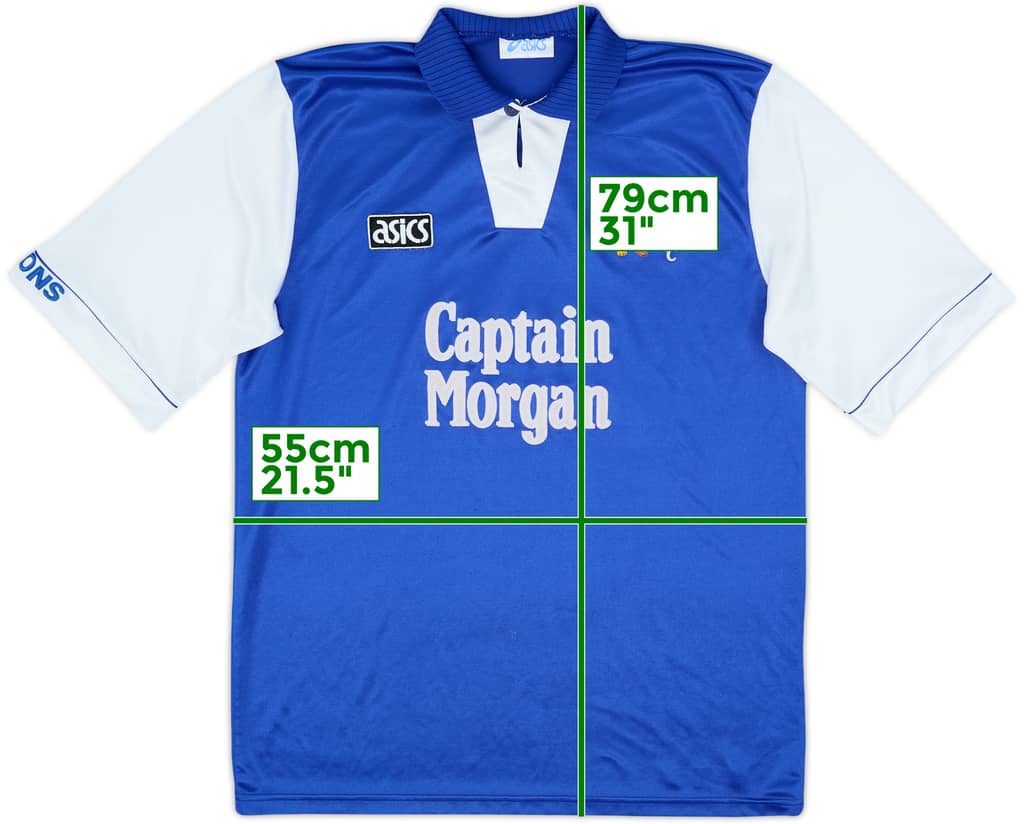 1994-96 Millwall Home Shirt - 8/10 - (L)