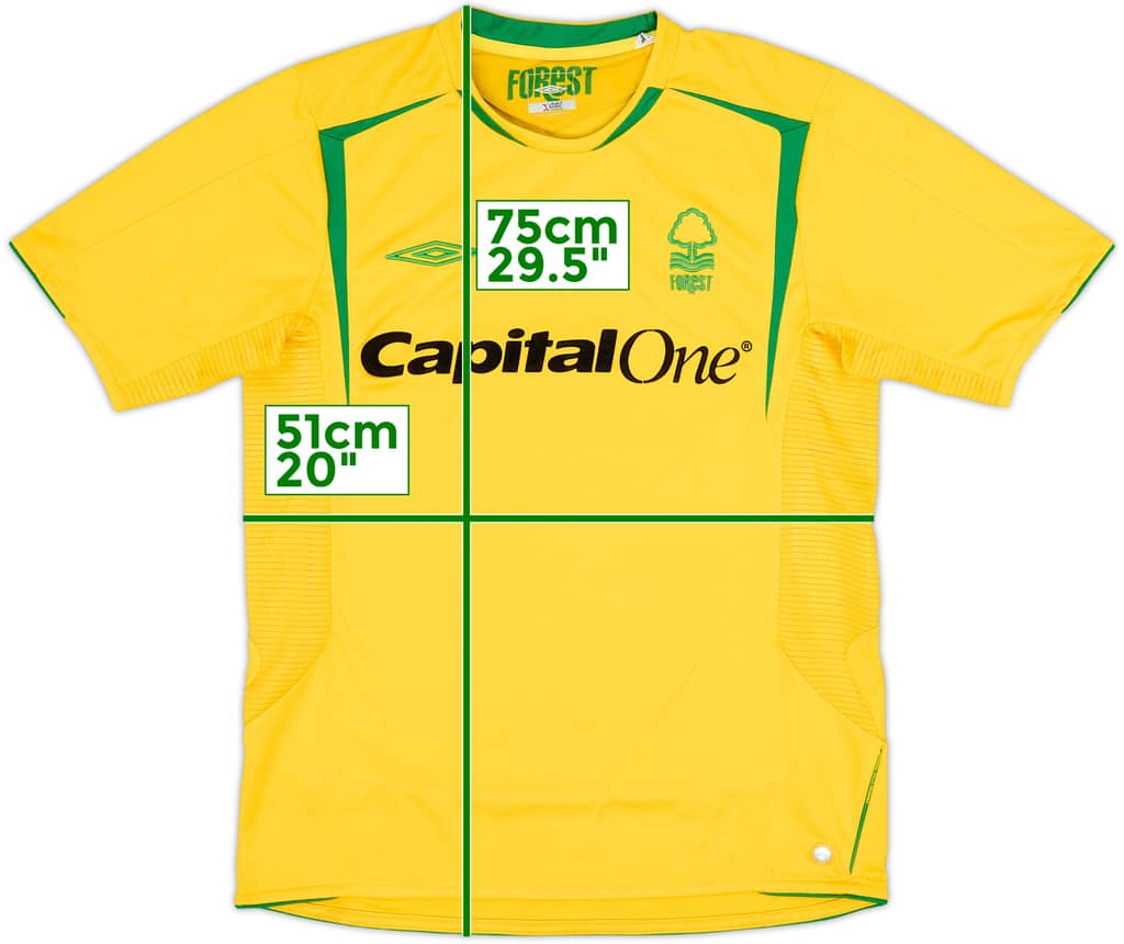 2005-06 Nottingham Forest Away Shirt - 8/10 - (M)