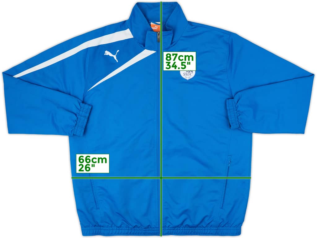 2013-14 Sheffield Wednesday Puma Track Jacket - 7/10 - (XL)