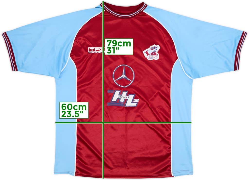 2003-04 Scunthorpe Home Shirt - 8/10 - (L)