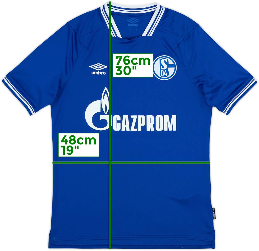 2020-21 Schalke Home Shirt - 8/10 - (M)