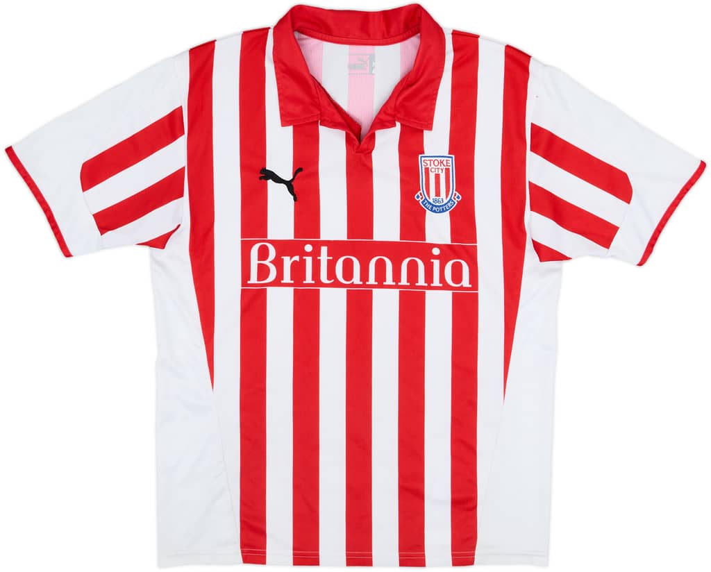 2004-05 Stoke City Home Shirt - 8/10 - (L)