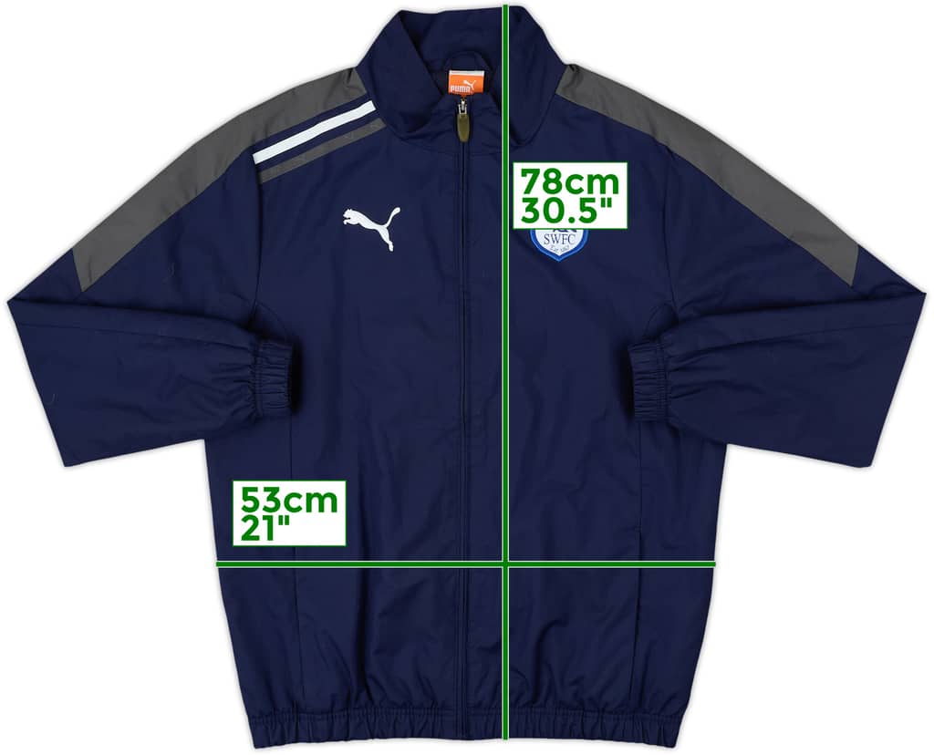 2011-12 Sheffield Wednesday Puma Track Jacket - 8/10 - (S)