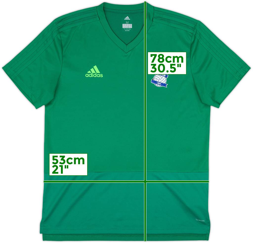 2017-18 Birmingham adidas Training Shirt - 9/10 - (M)