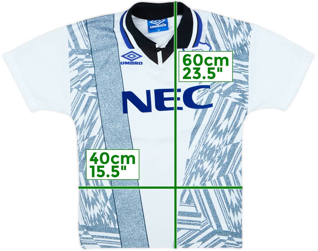 1994-95 Everton Away Shirt - 4/10 - (L.Boys)