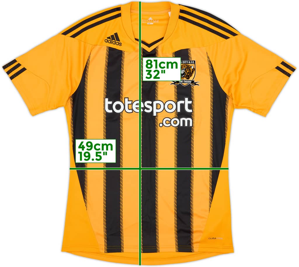 2010-11 Hull City Home Shirt - 8/10 - (M)