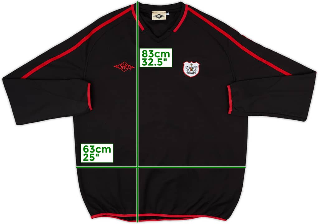 2003-04 Exeter City SHO Sweat Top - 8/10 - (XXL)