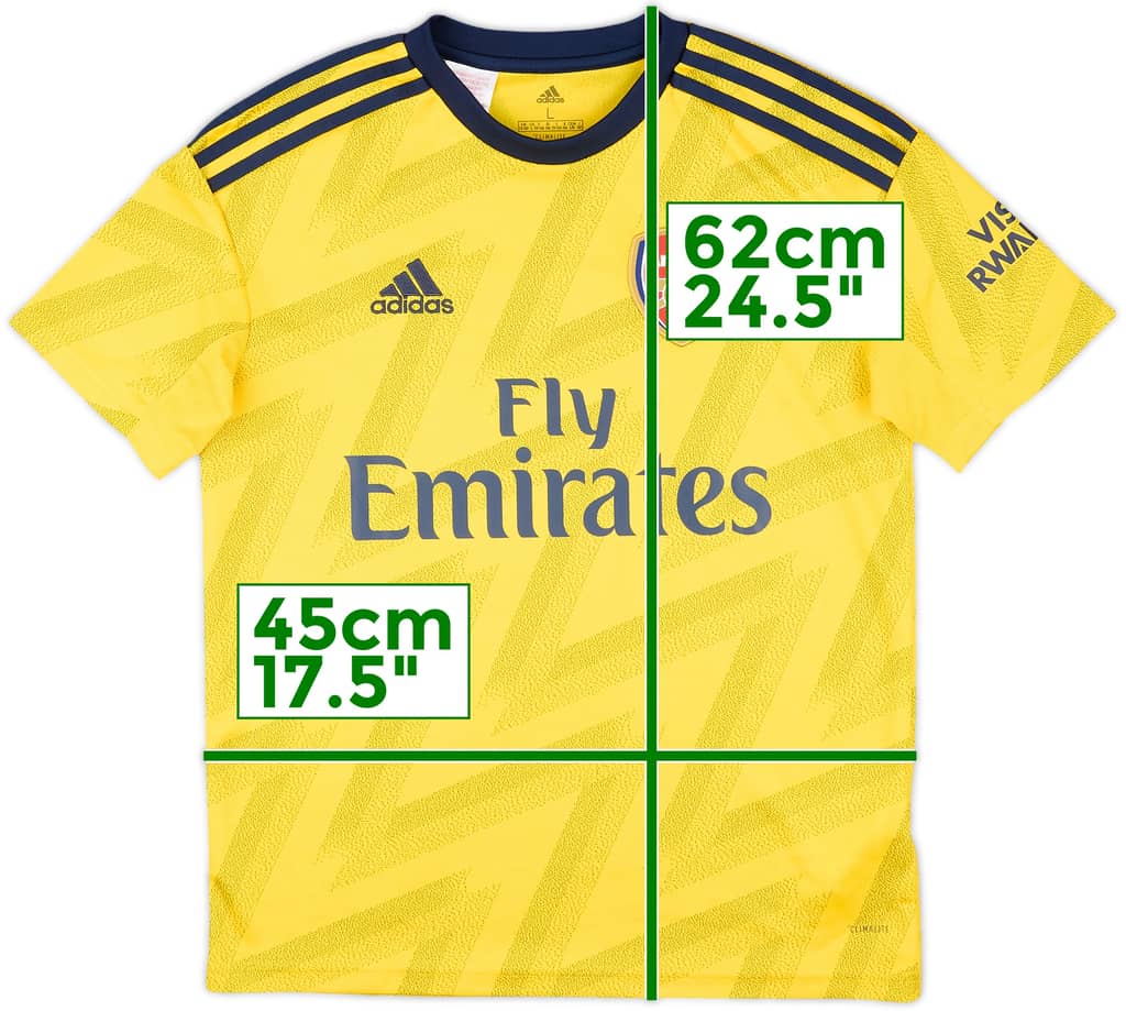2019-20 Arsenal Away Shirt - 9/10 - (L.Boys)