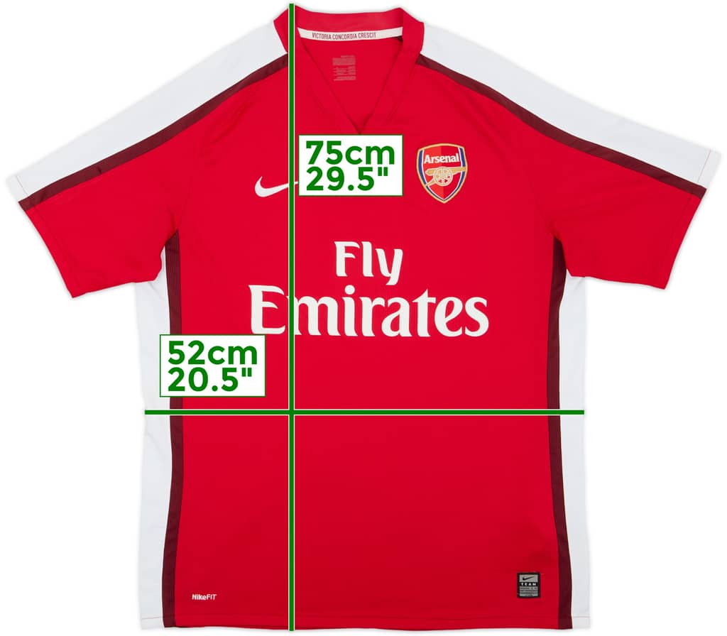 2008-10 Arsenal Home Shirt - 5/10 - (L)