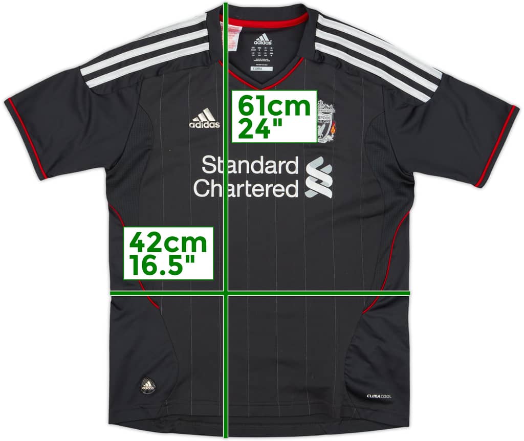2011-12 Liverpool Away Shirt - 6/10 - (M.Boys)