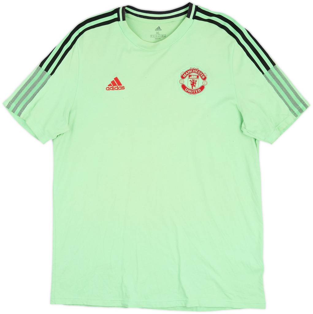 2020-21 Manchester United adidas Cotton Tee - 7/10 - (XL)