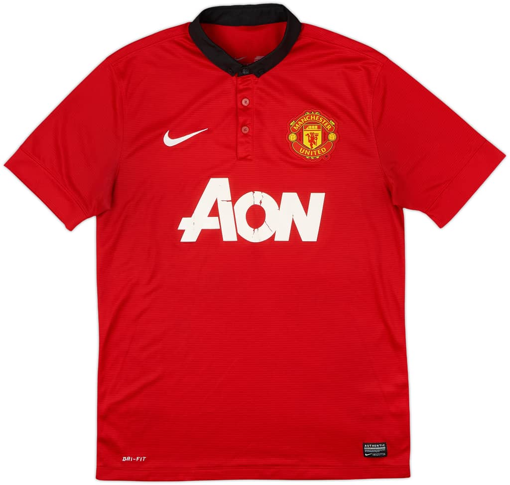 2013-14 Manchester United Home Shirt - 5/10 - (M)