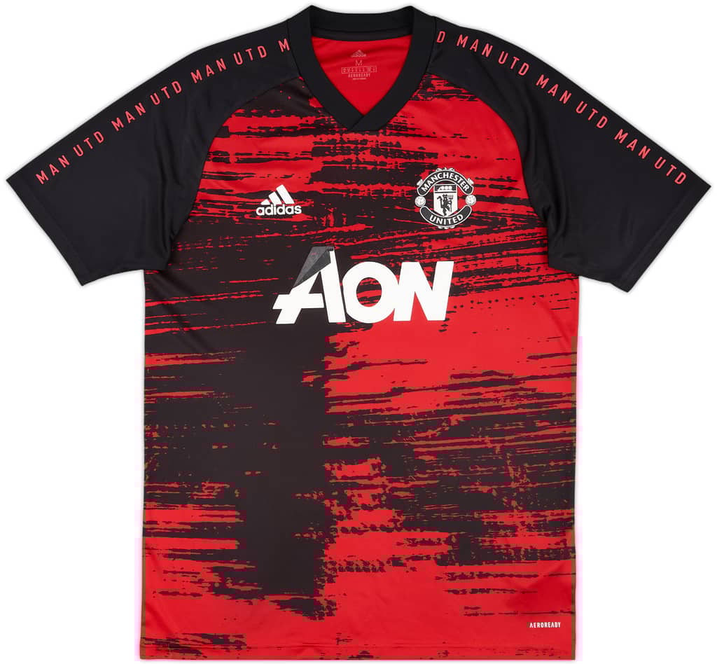 2020-21 Manchester United adidas Training Shirt - 4/10 - (M)