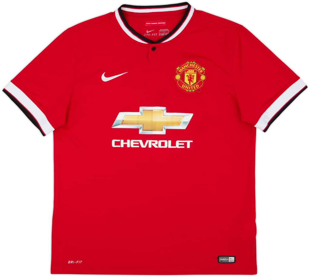 2014-15 Manchester United Camiseta Local - 5/10 - (L)