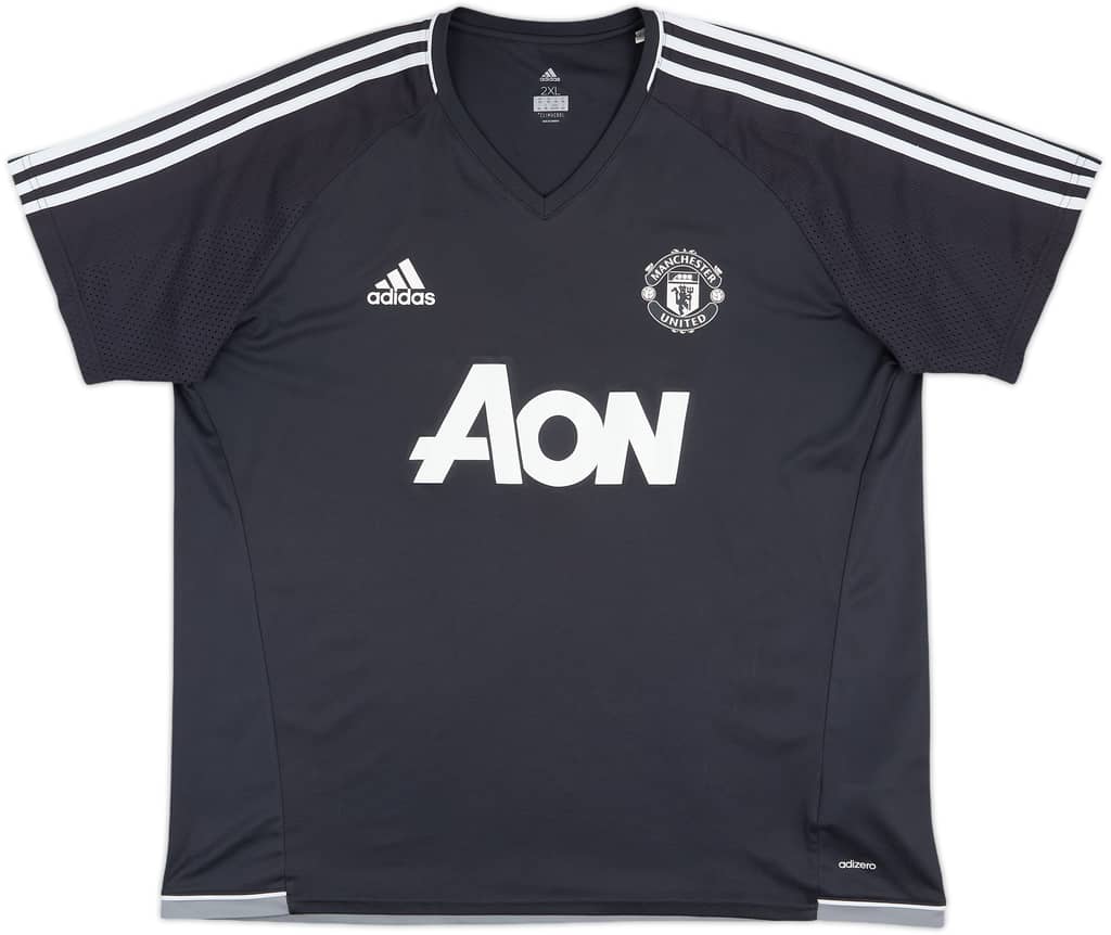 2017-18 Manchester United adidas Training Shirt - 9/10 - (XXL)