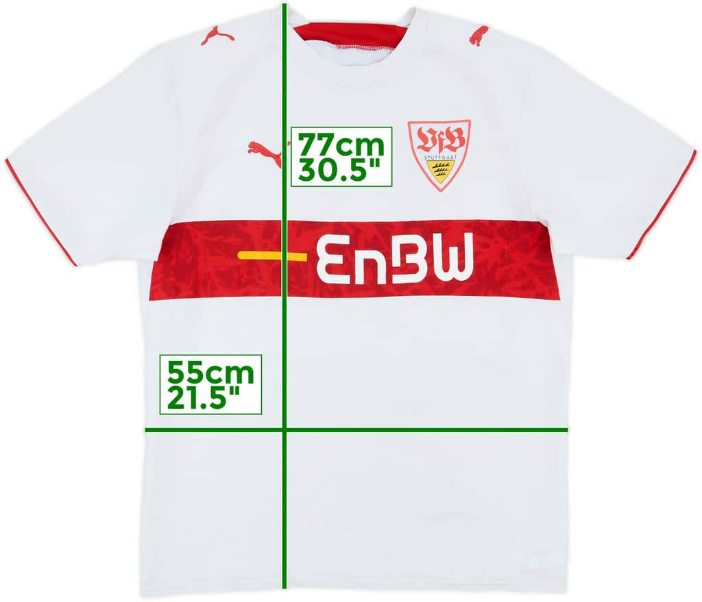 2006-07 Stuttgart Home Shirt - 8/10 - (XL)