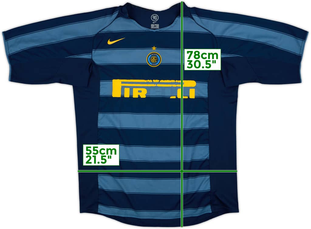 2004-05 Inter Milan Third Shirt - 4/10 - (XL)