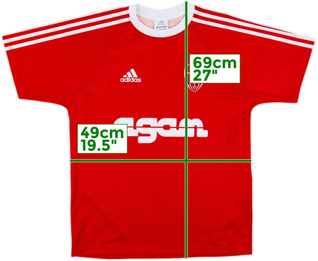 2006-07 Monza adidas Training Shirt - 8/10 - (S)