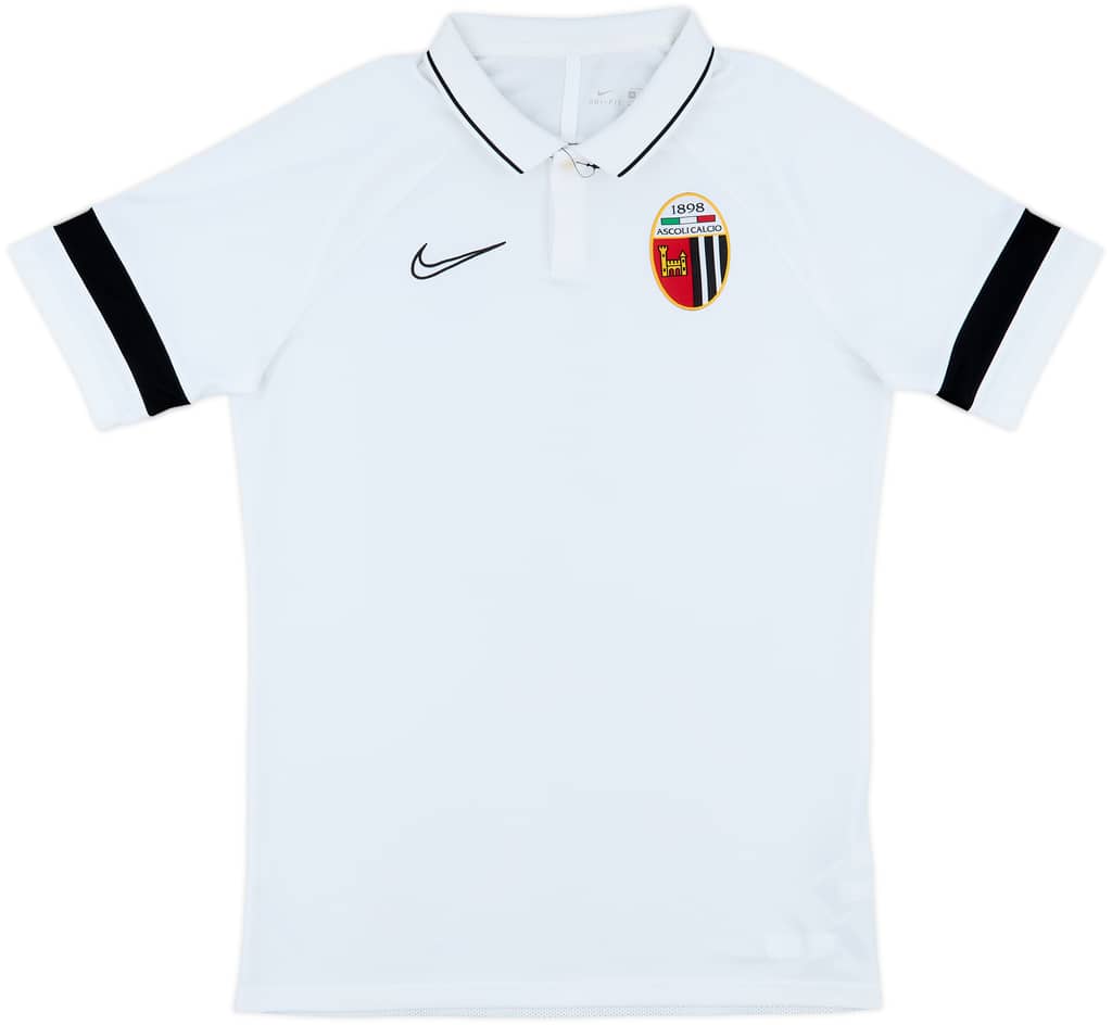 2021-22 Ascoli Nike Polo Shirt - 9/10 - (M)