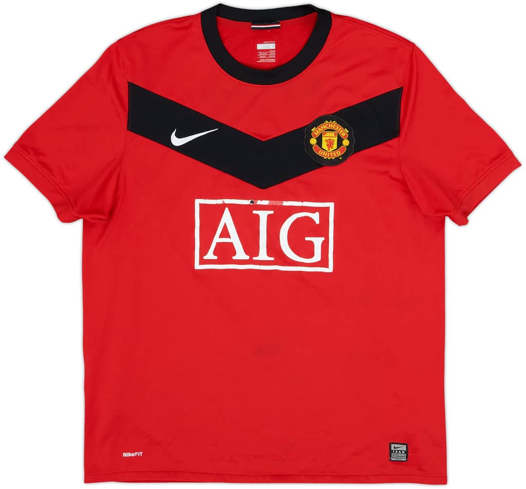 2009-10 Manchester United Home Shirt - 4/10 - (L)