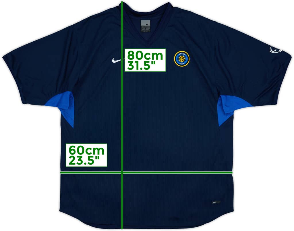 2003-04 Inter Milan Nike Training Shirt - 9/10 - (XL)