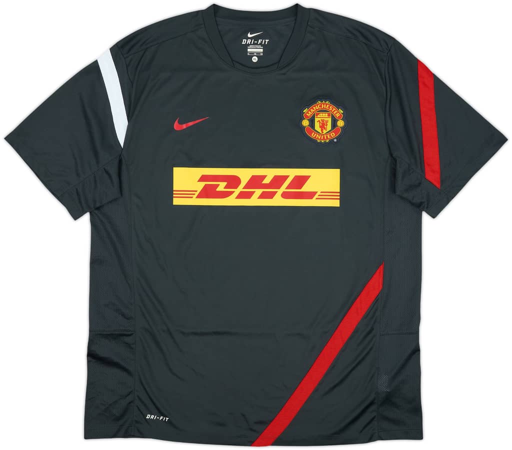 2012-13 Manchester United Nike Training Shirt - 10/10 - (XL)