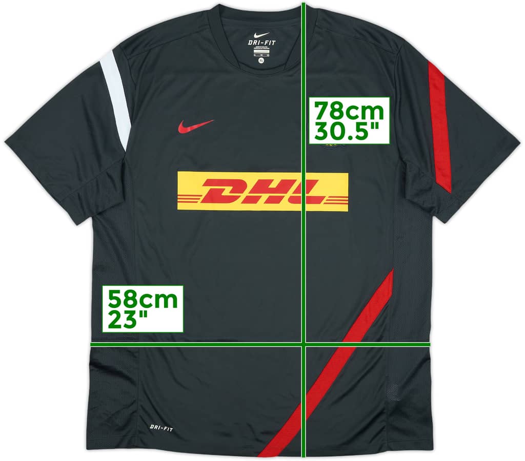 2012-13 Manchester United Nike Training Shirt - 10/10 - (XL)